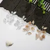 Accesorios de bricolaje, colgante de rama de madreselva de color cobre puro, tocado de novia antiguo, material hecho a mano, accesorios de horquilla.