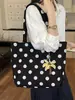 Bolso Tote de Lunares de Moda Transfronterizo 2026 para Mujer, Bolso de Hombro o Axila Casual Elegante y Único para el Trabajo y el Viaje