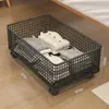 Estante con ruedas para debajo de la cama, caja de almacenamiento, organizador para debajo del sofá de la sala para juguetes de niños, estante de almacenamiento para ropa en el dormitorio