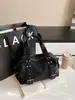 Bolso de Motocicleta Retro Americano Transfronterizo, Bolso de Gran Capacidad para Mujer, Bolso de Hombro de Alta Gama para Viajes y Uso Diario de Mujer