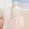 Modelo Nuevo 2026 Ropa para Gato con Rayas de Colores, Patrones de Conejo y Florales, Chaleco Delgado y Transpirable para Perros de Primavera/Verano