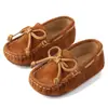 Sapatos infantis para meninos Tods retrô camada única primavera e outono sapatos de fundo macio sapatos de couro para bebês meninas sapatos infantis sapatos infantis antiderrapantes para meninas
