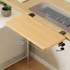 Placa de Extensão para Mesa com Suporte de Braço, Extensão de Cotovelo para Mesa de Escritório de Computador, Placa de Expansão Lateral Dobrável