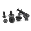 Clip Central Universal para Coche de 6 mm Clip de Fijación para Parachoques y Guardabarros Remache Universal para Guardabarros Tornillo de Expansión