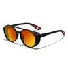 Gafas de Sol Polarizadas de Moda con Doble Puente y Recortes Laterales, Gafas de Sol Antirreflejos para Deportes al Aire Libre, Adecuadas para Hombres y Mujeres
