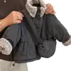 Chaqueta Gruesa de Algodón y Lana de Cordero para Niñas Invierno 2026 Nueva Ropa de Invierno Cálida para Niños Bebés de Doble Cara Chaqueta Acolchada de Algodón