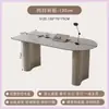 Mesa de Computador Estilo Cream Slate Branca Pura Mesa de Casa Estilo Nórdico Moderno Mesa de Escritório Mesa de Estudo para Apartamento Pequeno