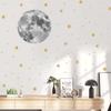 Lua Original Golden Stars Quarto Sala de Estar Entrada Fundo Dormitório Cômoda ins Estilo adesivo decorativo FX64081