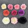 Cabeza de Flor de Clavel Flor Artificial Falsa Boda Hecho a Mano DIY Ramillete Accesorios para el Cabello Decoración de Escenario de Auditorio Pared de Flores Flores