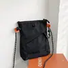 Bolso Cruzado de Carga Nuevo y Sencillo Estilo Coreano Ligero Unisex para Teléfono Bolso de Hombro Portátil para Salir Tendencia Callejera