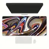 Fornecimento Transfronteiriço de Metal Líquido Figura 11 Mouse Pad Grande High-End Espessado Resistente a Manchas com Borda Densamente Costurada