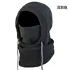 Máscara Térmica Camuflada para Ciclismo Outono/Inverno com Capuz de Lã Polar, Balaclava para Esqui ao Ar Livre
