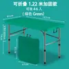 Mesa Dobrável, Mesa de Jantar Doméstica Simples Portátil, Mesa de Estudo Retangular para Barraca de Feira Noturna ao Ar Livre, Mesa de Jantar