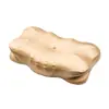 Almohada cervical de espuma viscoelástica con forma de nube, rebote lento, diseño ergonómico zonificado, soporte fuerte para personas que duermen boca arriba y de lado, funda de tela suave