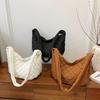 Bolso Nuevo Otoño e Invierno Bolso Grande Plegado Nube para Mujer Casual Gran Capacidad Portátil Bolso Dumpling Bolso Cruzado
