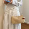 Bolso de hombro cruzado elegante con pañuelo de seda, bolso de mano de moda, nuevo bolso de paja de moda para mujer de Henggeng para la playa