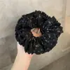 Diadema Floral con Corazón Roto de Chica Coreana para Mujer 2025 Nuevo Cuerda para el Cabello Elegante de Gama Alta Estilo Perezoso Accesorios Versátiles para la Cabeza