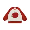 Wulibu-2026 Moda Nueva y Elegante de Primavera y Otoño, Sudadera con Estampado de Dibujos Animados y Mangas Raglán para Niños, Moda Trendy para Niñas
