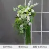 Novo Arranjo Grande de Chão para Casamento Banquete de Noivado Flor Artificial de Seda Acabado Arranjo Floral Decorativo Corredor Arte Floral para Casamento