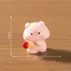 Figuras Fofas de Animais Pequenos para Tênis de Mesa Boneca Little Mengli Acessórios Decorativos DIY Paisagem em Miniatura Enfeites em Miniatura