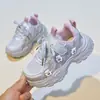 Nuevas Zapatillas para Niñas Primavera y Otoño 2026, Transpirables de Malla Estilo Princesa Zapatos de Papá, Zapatos Casuales para Niñas Pequeñas con Suelas Suaves, Modernos