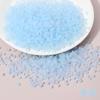 10 gramas de cerca de 130 contas de vidro fosco transparente colorido de 4 mm material para acessórios de joalheria de cabelo para colar artesanal DIY