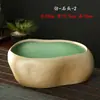 Macetas Cerámicas Creativas Inspiradas en Zen para Plantas Acuáticas, Macetas Hidropónicas Grandes, Recipientes para Lotos, Contenedores de Jardinería para el Hogar para Flores Frescas y Centella Asiática