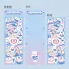 Pegatina de Tarjeta Goo Pegatina Láser Coreana Material para Diario de Mano Pegatina Linda Impermeable Pegatina DIY Pegatina Personalizada Decoración
