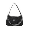 Bolso de Hombro de Lujo Ligero de Moda Transfronterizo para Mujer 2024 Verano Moda Textura de Alta Gama Bolso Cuadrado Pequeño con Cierre de Lazo