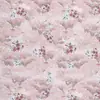 Tela jacquard teñida en hilo de chenilla ultrafina en stock, patrón floral vintage, material engrosado para bolsos, Hanfu, cojines y manteles