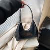 Primavera Casual Personalizado Um Ombro Simples Bolsa de Axila Pequena Bolsa de Crowdsourcing Feminina 2025 Nova Moda Bolsa Crescente Portátil