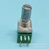 Potenciômetro 097 Interruptor Único Rotativo B10K Resistor Ajustável para Controle de Velocidade e Oscurecimento 50K 100 Ohm Resistor Ajustável