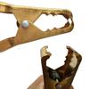 Pinza de cocodrilo de cobre puro pinza gruesa de cobre puro tamaño grande pequeño pinza de cargador de fuego de batería pinza de carga de coche
