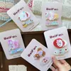 Dos Paquetes de Lindos Pasadores de Oso de Dibujos Animados Autocríticos, Pinzas de Pato Dulces para Estudiantes, Accesorios para el Cabello con Pinza de Corazón Femenino de Acrílico para Flecos