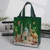 Directamente del fabricante, bolsas de tela serie pintada de dibujos animados, bolsas de recuerdo para fiestas de cumpleaños de jardín de infantes, bolsas de regalo de cumpleaños para niños