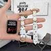 Correa de Reloj Compatible con Xiaomi 10 Pro, Miffy Rabbit 8 Pro, Redmi 456, Patrón de Estrellas Superficie Brillante Reloj para Niñas
