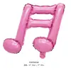 Nuevas Decoraciones para Fiestas Globos de Papel de Aluminio de Nota de 8 Puntas Fiesta de Cumpleaños de Bebé Montaje de Escenario de Concierto Venta al por Mayor Transfronteriza