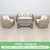 Estrutura de Liga de Alumínio Rattan Pátio Villa Varanda Sofá Terraço Mobiliário de Jardim Hotel Lazer Sofá Externo