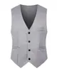 Verão Novo Moda Britânica Colete de Terno Masculino Slim-fit Colete Masculino Colete de Terno Coreano Elegante Bonito