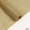 Papel de regalo de lino colorido para ramos, papel de regalo de flores de otoño vintage de alta gama, materiales de algodón y lino para manualidades