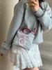 Bolsa de Dona de Nailon Bordada Estilo Ins Japonés 2025 Nueva Moda Mini Bolsa para Viajero Diario Bandolera de un Solo Hombro Bolsa Pequeña