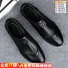 [100% piel de vaca] procesamiento especial de liquidación talla defectuosa zapatos de piel zapatos de hombre zapatos de vestir casuales suela suave zapatos antideslizantes