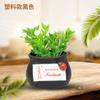 Decoración para coche, flores artificiales, fruta auspiciosa, planta decorativa para coche, maceta creativa, perfume, aromaterapia, suministros de joyería