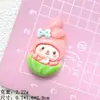 Helado de Cono de Dibujos Animados Perro de Orejas Grandes Accesorios de Resina DIY Accesorios para el Cabello de Niños Funda para Teléfono Móvil Pegatina para Refrigerador Vaso de Agua Hebilla para Zapatos