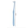 Cepillo interdental de punta puntiaguda con cabezal único para corrección de ortodoncia, limpieza especial de surcos y alvéolos de muelas del juicio, cepillo de dientes interdental para ortodoncia, limpieza periodontal.