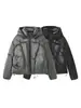 Estilo Europeu e Americano Roupas Femininas Transfronteiriças Atacado a Pronta Entrega Aliexpress 2025 Inverno Popular Jaqueta de Algodão com Metal Down