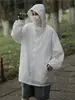 Roupa Fina de Proteção Solar para Verão 2025 para Homens e Mulheres, Jaqueta de Assalto Respirável Simples e Versátil, Blusa de Proteção Solar com Capuz de Secagem Rápida