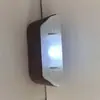 Aplique de pared solar para exteriores, 1 LED, lámpara de pared, luz para valla, impermeable, para paisaje, patio, luz solar para escalera