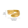 Anillo Geométrico con Abertura Lineal Calada Casual y Versátil de Acero Inoxidable para Mujer Anillo con Textura Starburst Chapado en Oro de 18K