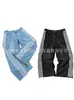 Nuevos Jeans de Estilo Americano para Comercio Exterior con Cordón, Pantalones Largos Casuales Sueltos de Moda Japonesa High-Street Unisex